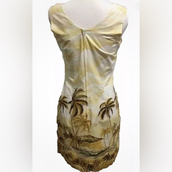 Ky’s Hawaiian Sleeveless Knee Length Dress Size Medium - Picture 2 of 8